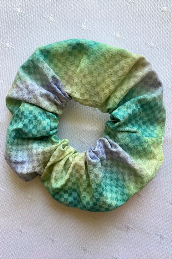 Mermaid Checks Scrunchie - Image 3