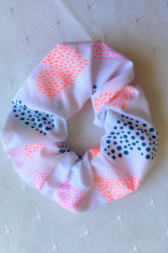 Neon Hearts Scrunchie - Image 4